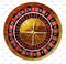 Casino Roulette Wheel - Edible Cake or Cupcake Topper for 8" cake or larger